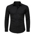 Black Tailored Cotton Shirt | Jully Sttenphord