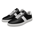 Black & White Leather Low-Top Trainers | Jully Sttenphord