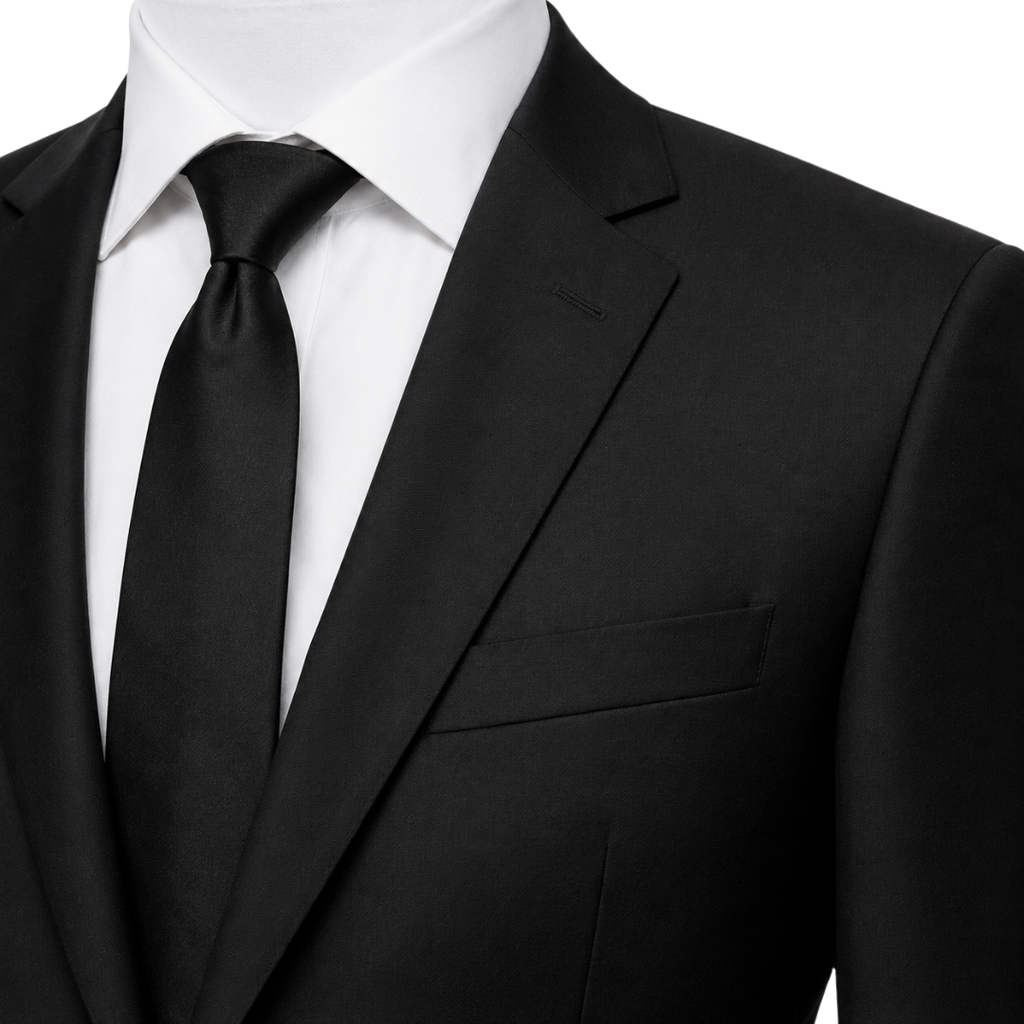 Black Tailored Wool Suit | Jully Sttenphord
