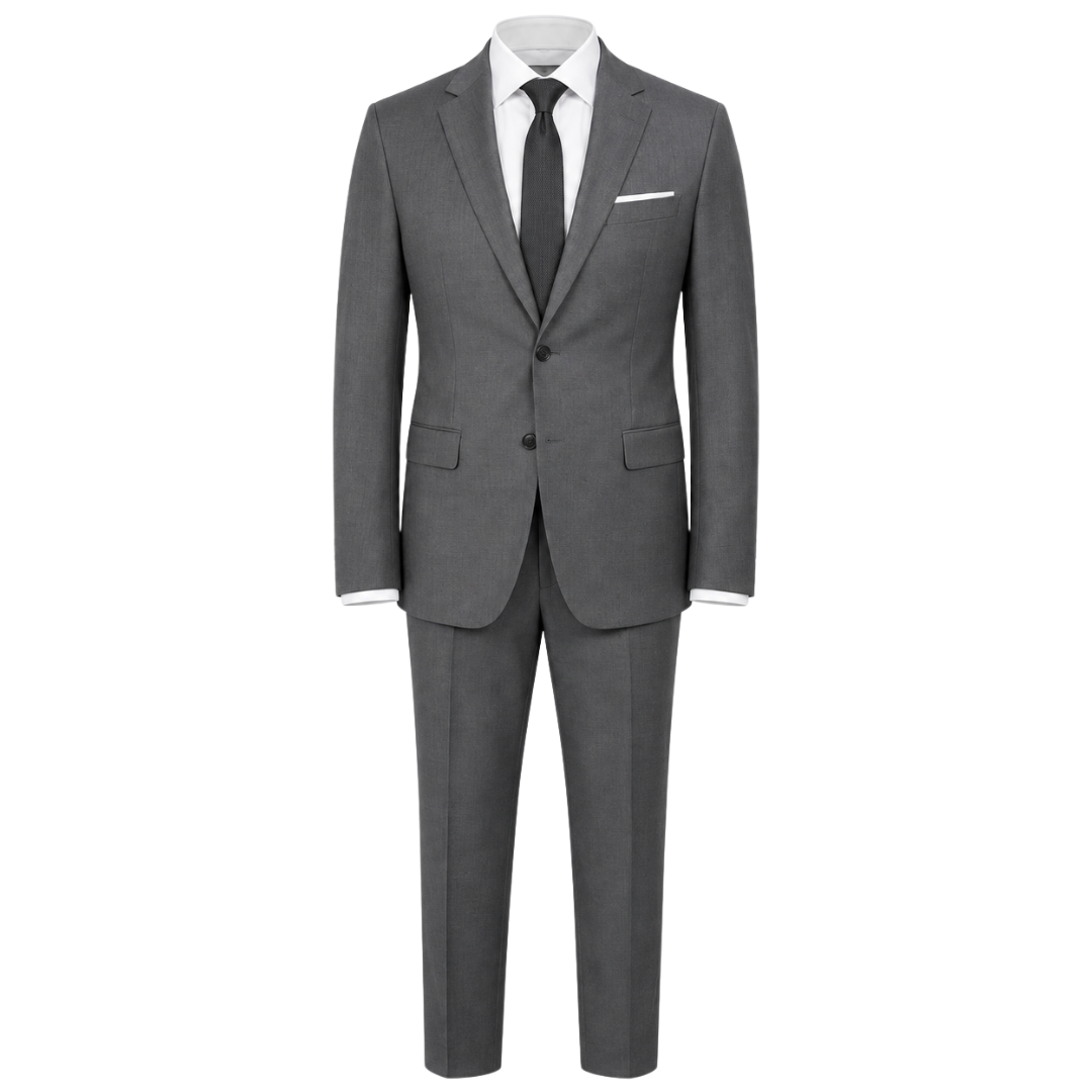 Tailored Grey Wool Suit | Jully Sttenphord