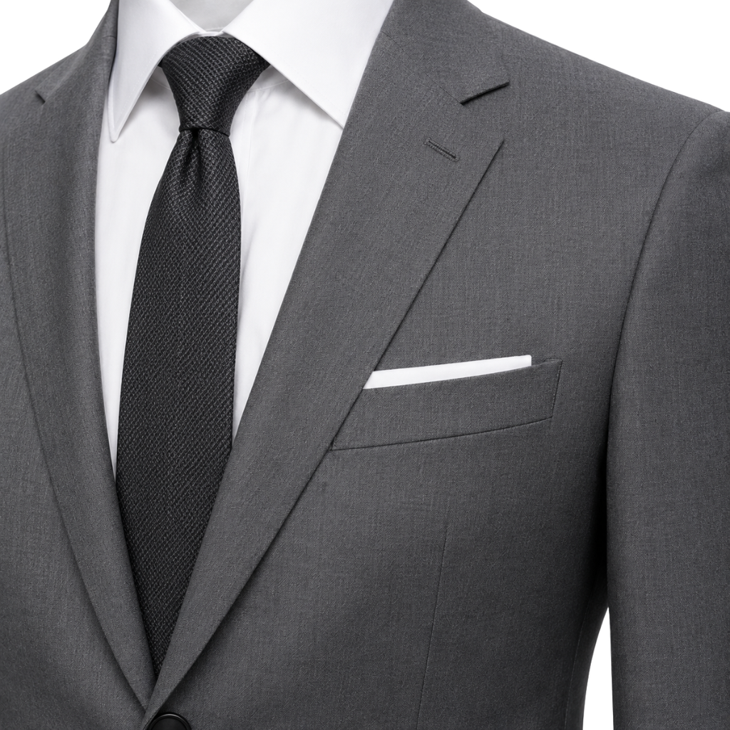 Tailored Grey Wool Suit | Jully Sttenphord