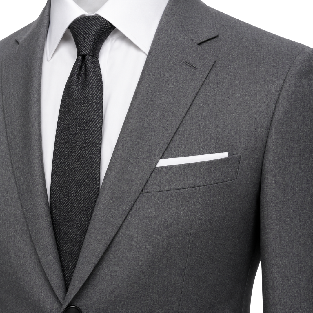 Tailored Grey Wool Suit | Jully Sttenphord